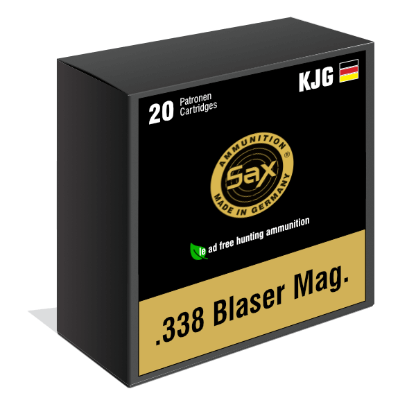 SAX .338 Blaser Mag KJG-SR (9.0g)